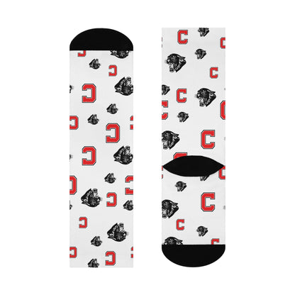 Clinch County Panthers - Cushioned Crew Socks