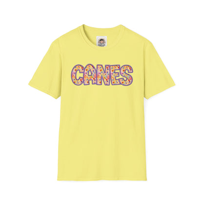 CANES Faux Stitched Tee | Unisex Softstyle T-Shirt