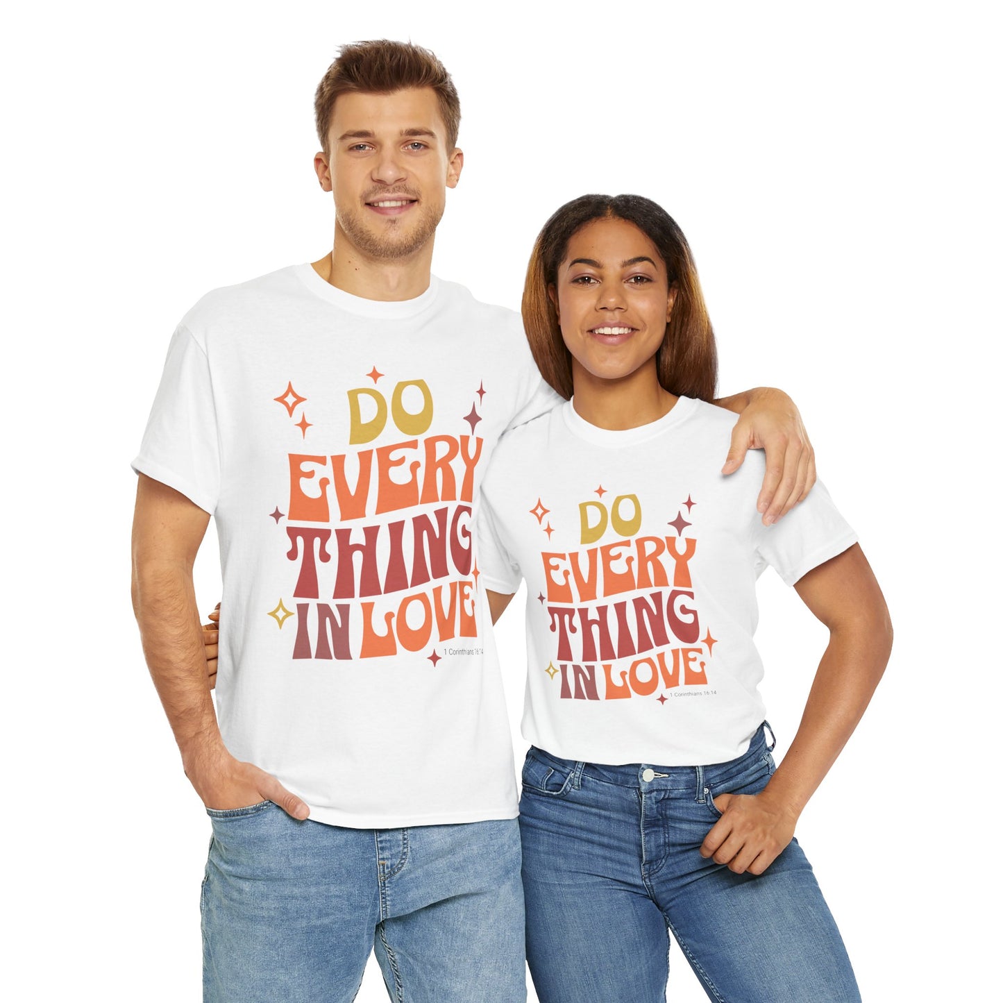 Do Everything in Love | Unisex Heavy Cotton Tee