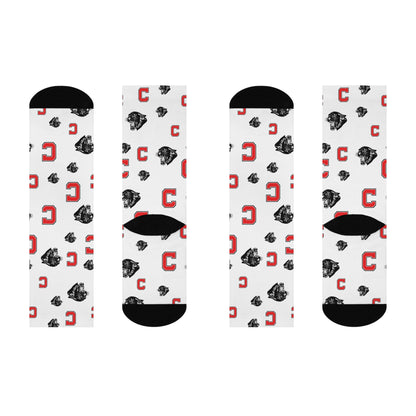 Clinch County Panthers - Cushioned Crew Socks