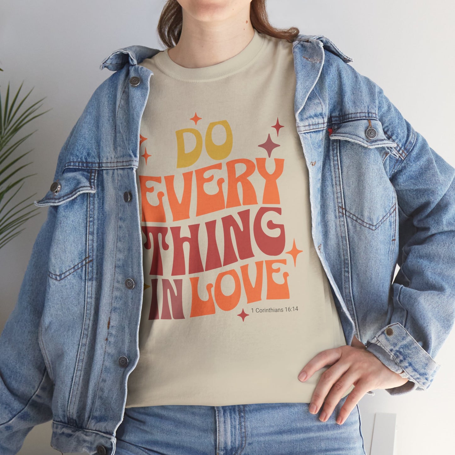 Do Everything in Love | Unisex Heavy Cotton Tee