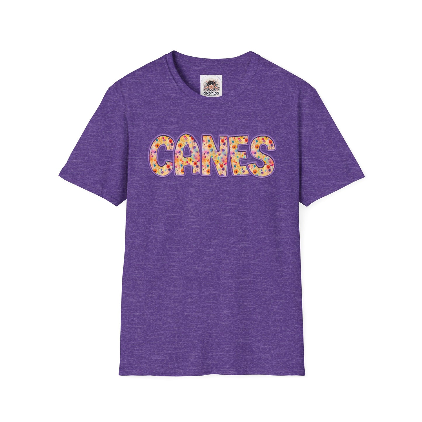 CANES Faux Stitched Tee | Unisex Softstyle T-Shirt