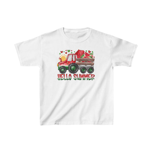 Hello Summer | Kids Heavy Cotton™ Tee