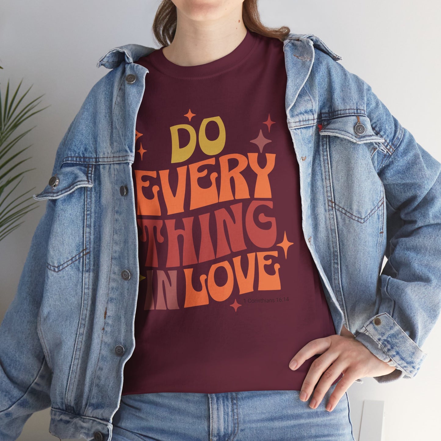 Do Everything in Love | Unisex Heavy Cotton Tee