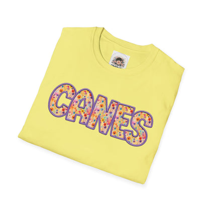 CANES Faux Stitched Tee | Unisex Softstyle T-Shirt