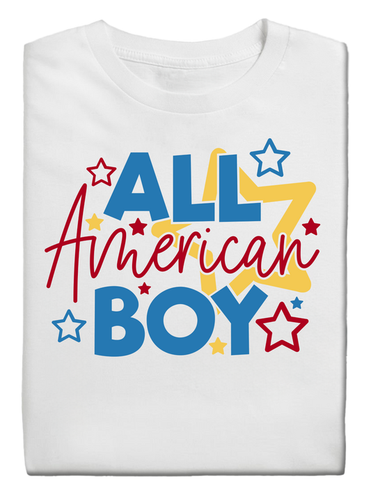 Adult/Youth All American Boy T-Shirt | Hand-Made/Local Delivery