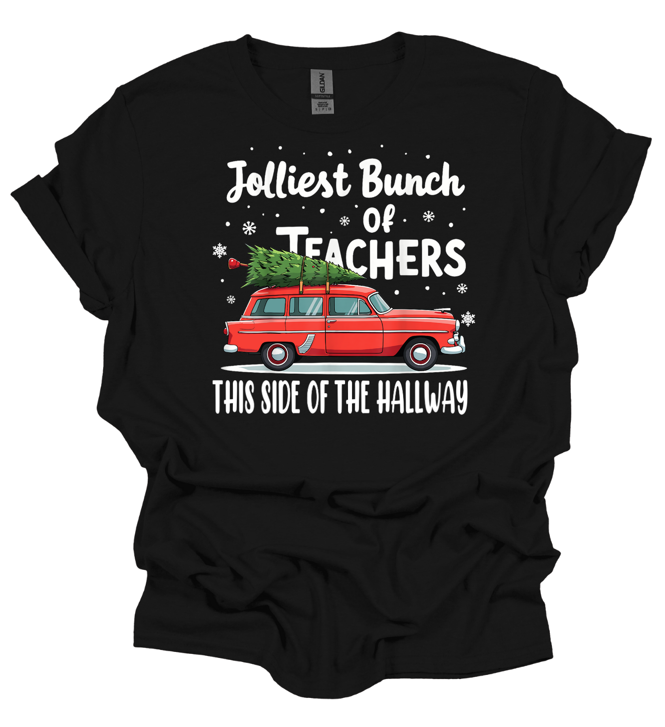 Jolliest Teachers This Side of the Hallway T-Shirt