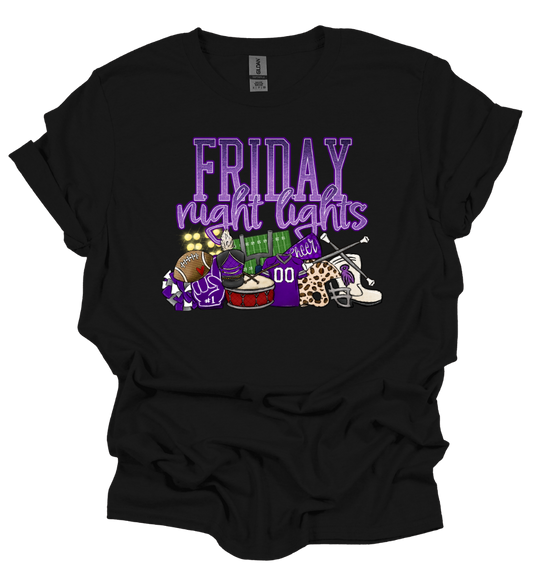 Friday Night Lights T-Shirt | Hand-Made/Local Delivery