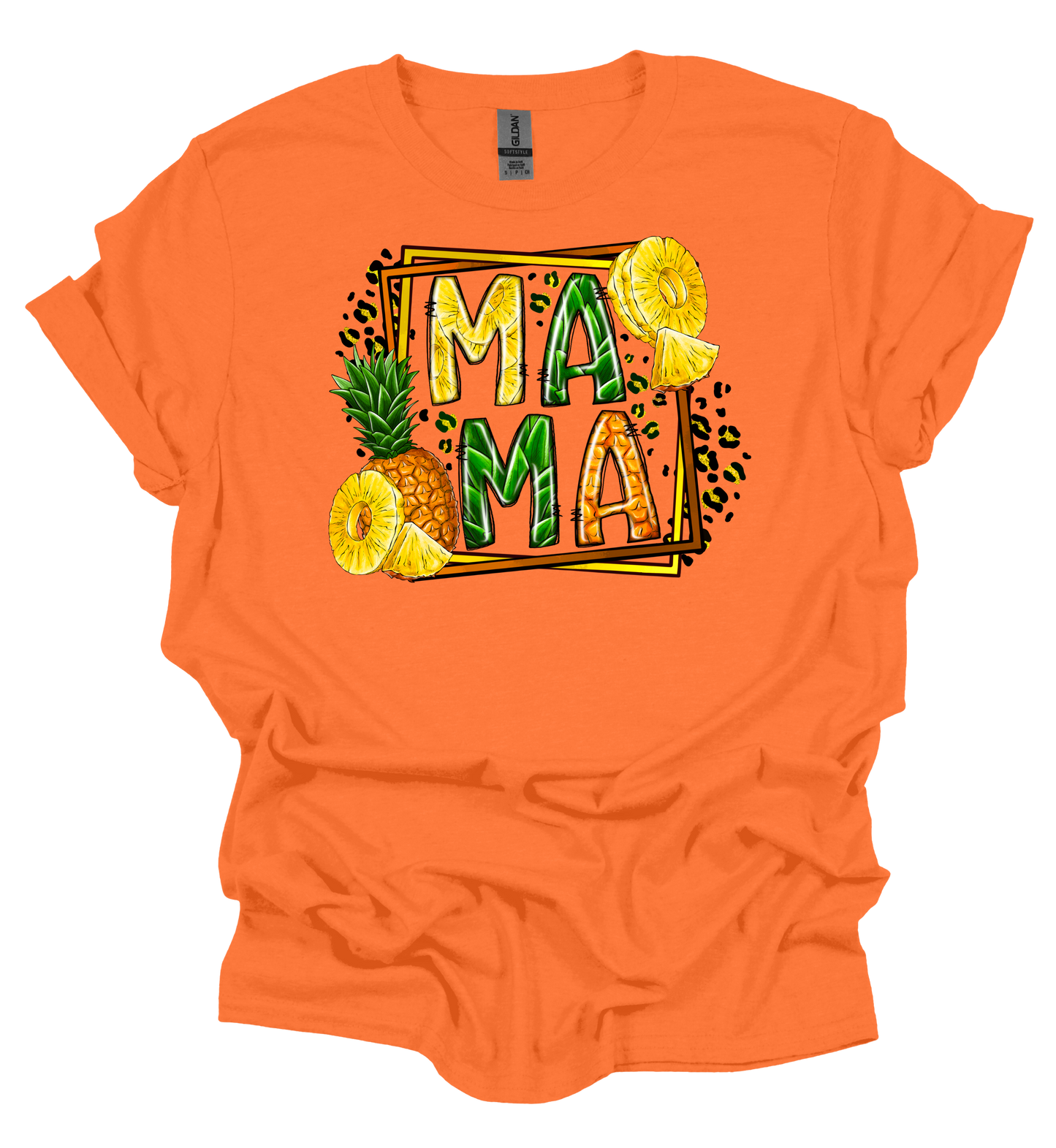 Mama Pineapple T-Shirt | Hand-Made/Local Delivery