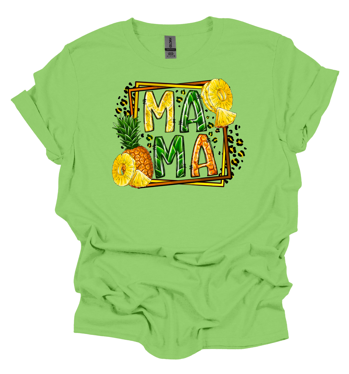 Mama Pineapple T-Shirt | Hand-Made/Local Delivery